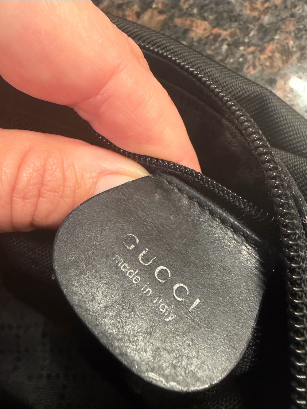 GUCCI Nylon Bamboo Shoulder Bag - Picture 4 of 9